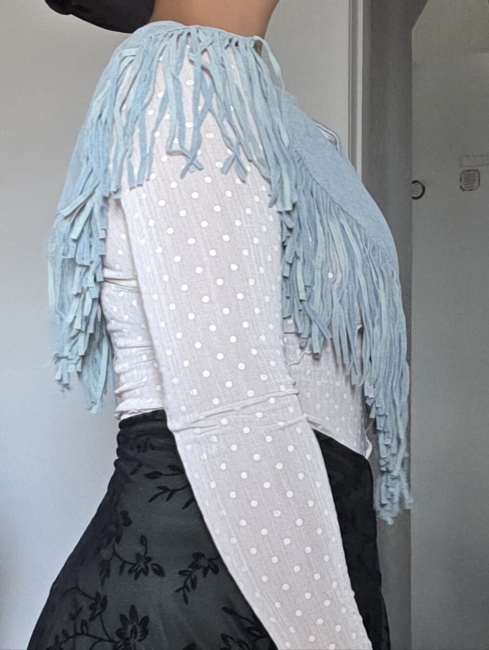 Vintage Luskey's Western Fringe Collar
